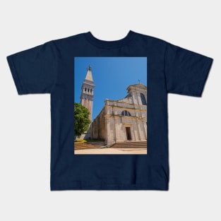 Saint Euphemia Church in Rovinj, Croatia Kids T-Shirt